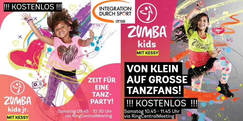 Zumba Kids und Kids Junior online